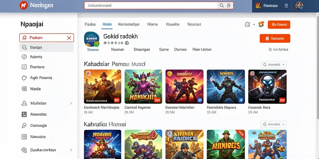 Peringkat pemain dan tantangan harian yang memacu adrenalin.
