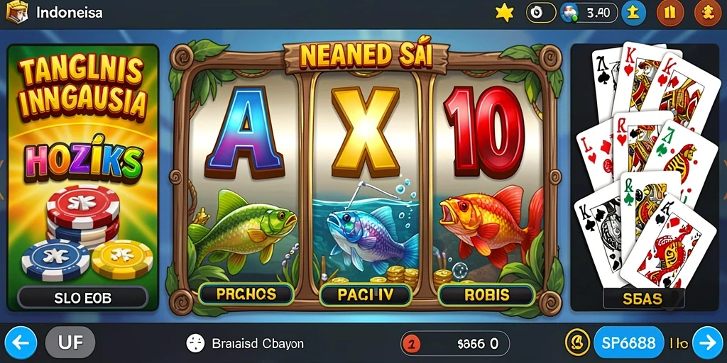 Gambar memperlihatkan fitur multiplayer dan karakter yang dapat dipilih.