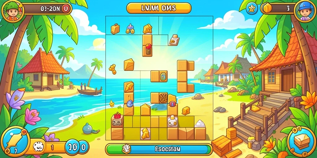 Level yang dirancang dengan detail menawan.