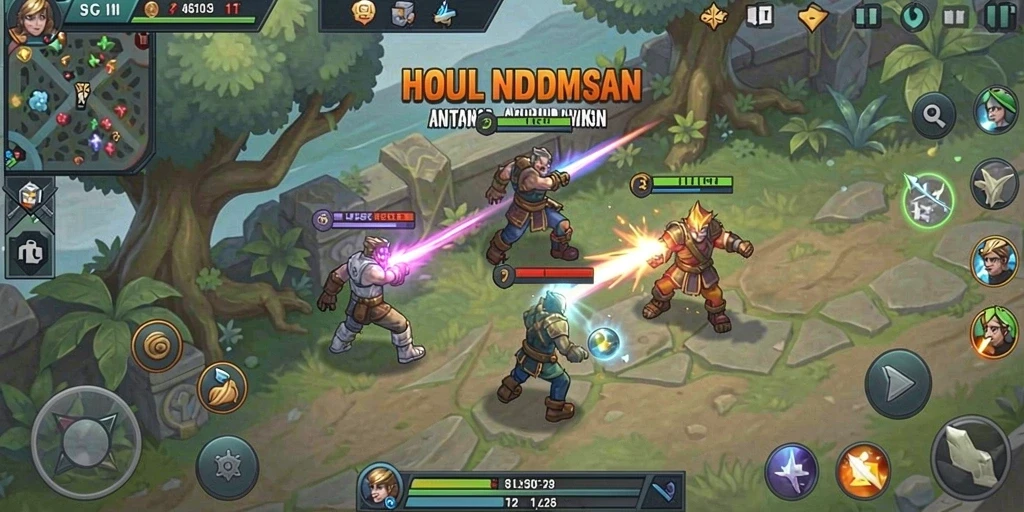 Level yang penuh tantangan dan petualangan seru.
