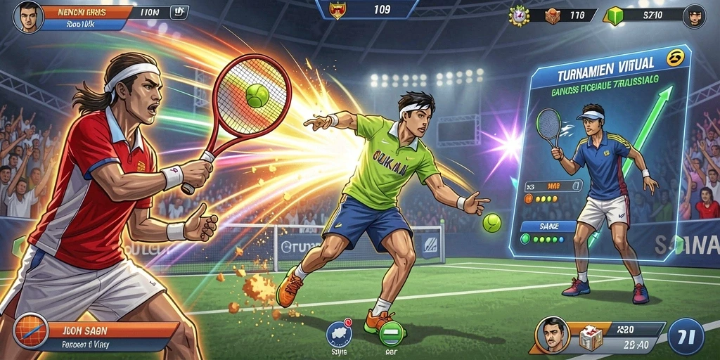 Komunitas aktif dan kompetitif di dalam game.