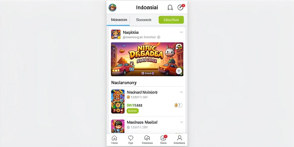 Visualisasi dunia permainan yang luas dan indah.