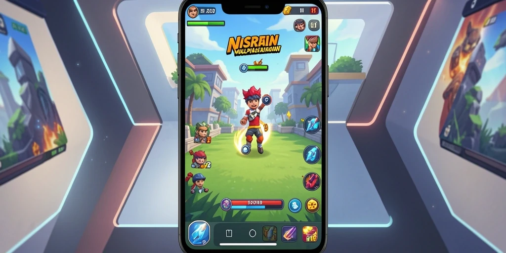 Screenshoot menangkap momen seru dalam mode kompetisi.
