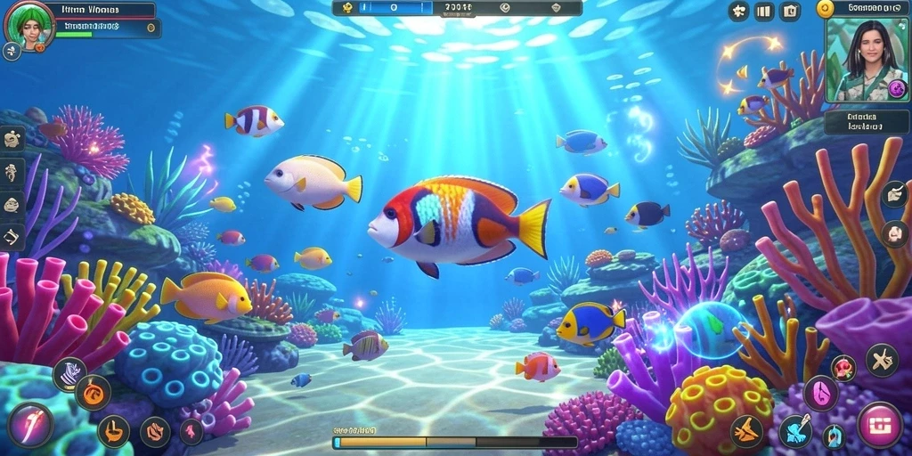 Tangkapan layar menunjukkan fitur multiplayer yang seru.